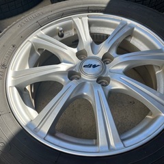アルミホイール 15インチ×5.5J  オフセット40 ピッチ100  フィット　などの画像