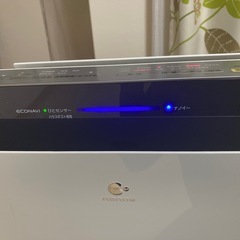 パナソニック　空気清浄機　加湿機能　ナノイー　人センサー　ハウスダストの画像