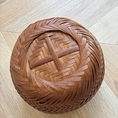 かご　　　　鉢植え　インテリアの画像