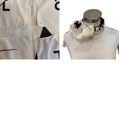 シャネル CHANEL スカーフ シルク100％ マドモアゼル ブラウンの画像