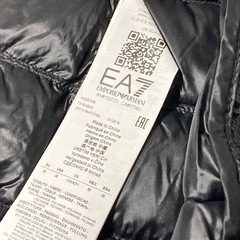新品同様 EA7 ARMANI アルマーニ ライトダウン レディース M 正規品の画像