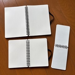 ノート3冊の画像