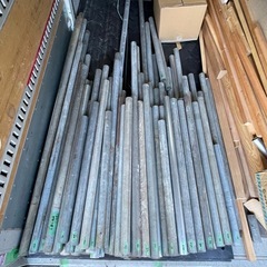 単管パイプ【長さ色々60cm〜252cm】価格長さにより180円〜750円の画像