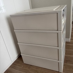 天馬 収納ボックス4点　フィッツケース クローゼット 幅39×奥行53×高さ18cm 収納ケース の画像