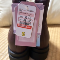 新品未使用品　インヒールブーツ（S）の画像