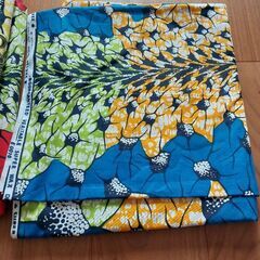 アフリカ布　生地の画像