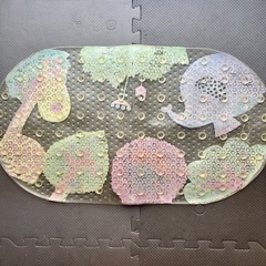 吸盤付き 滑り止めマット 浴槽底マットの画像