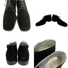 シャネル CHANEL 23 ブーツ チャッカブーツ ブラックの画像