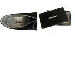 シャネル CHANEL 23 ブーツ チャッカブーツ ブラックの画像