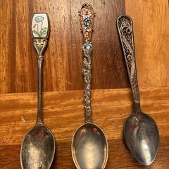 スーベニアスプーン　コレクション　ディスプレイ キャビネットの画像