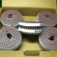 【SFU】ソニテック SCN-3928N カラーロール連結ねじ28mmレッド①【未使用品】の画像