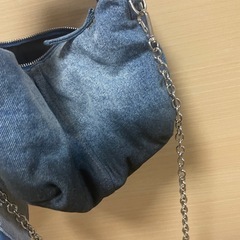 ZARA メゾンスペシャル　デニムショルダーバッグの画像