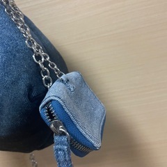 ZARA メゾンスペシャル　デニムショルダーバッグの画像
