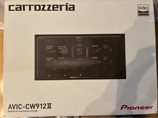 新品未使用品　ハイエース　サイバーナビ　AVIC-CW 912Ⅱ