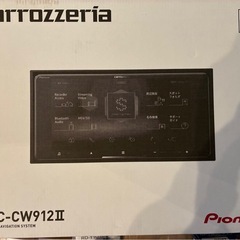 新品未使用品　ハイエース　サイバーナビ　AVIC-CW 912Ⅱの画像