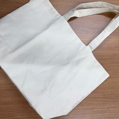 マチつき厚手のトートバッグの画像