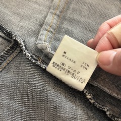 OZOC デニムジャケット　OZOC デニムジャケット　ヴィンテージ風 36サイズSの画像