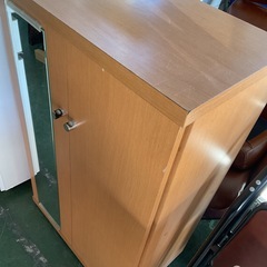 下駄箱　玄関収納　中古の画像