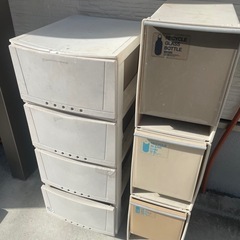 収納ケース　ゴミ分別ケース　２つセットの画像