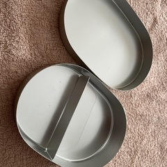 【昭和レトロ】ききらら　アルミ弁当箱の画像