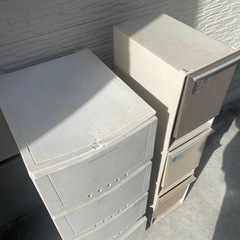 収納ケース　ゴミ分別ケース　２つセットの画像