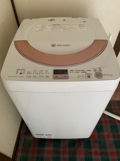 ☆美品☆シャープ 6kg 洗濯機【ES-GE60N-P】 | ヤマダウェブコム