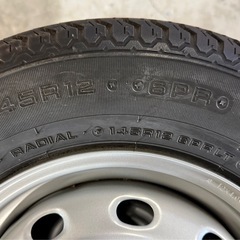 予定者決定　スバルサンバートラック4本セットの画像