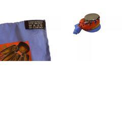 エルメス HERMES スカーフ パリのプロムナード PROMENADES DE PARIS カレ70 オレンジの画像