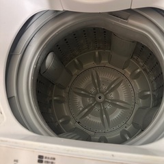 TOSHIBA全自動洗濯機の画像