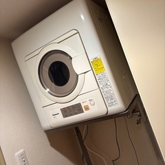 パナソニック乾燥機&専用台付セット　2019年製の画像