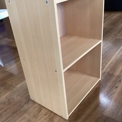 木目カラーボックス【町田市再生家具】1218Cの画像