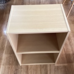 木目カラーボックス【町田市再生家具】1218Cの画像