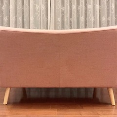Francfranc フルレット 3WAYソファ ピンクの画像