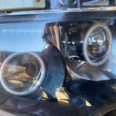 70ヴォクシー　2連イカリング加工ヘッドライトの画像