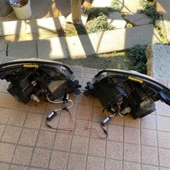 70ヴォクシー　2連イカリング加工ヘッドライトの画像