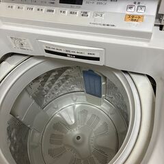 【美品】パナソニック 洗濯機 2017年製 （ホワイト）8キロ  +おまけアリの画像