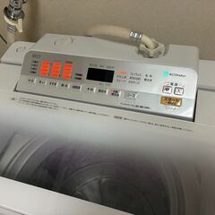 【美品】パナソニック 洗濯機 2017年製 （ホワイト）8キロ  +おまけアリの画像
