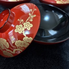 未使用のお汁椀セットの画像