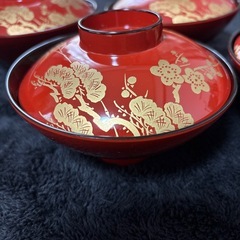 未使用のお汁椀セットの画像