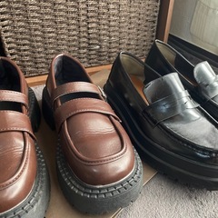 ローファー2set 24.5(L)の画像