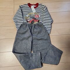 裏起毛パジャマの画像