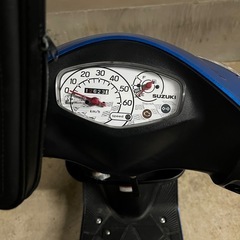 値下げ不可　スズキ　アドレス　2019年式　2BH-CA4BA リアボックス付きの画像