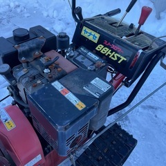 値下げ　除雪機　ヤナセ　88HST 不動車 の画像