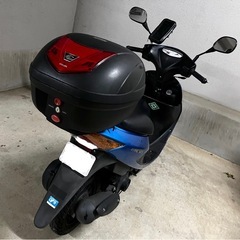 値下げ不可　スズキ　アドレス　2019年式　2BH-CA4BA リアボックス付きの画像