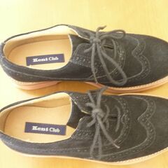 中古Kent Club 25センチ スウェードシューズ 1218の画像
