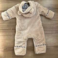 くまフードアウター70センチの画像