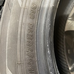 YOKOHAMA 165/70R14スタッドレスタイヤのみ4本の画像