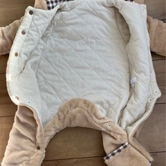 くまフードアウター70センチの画像