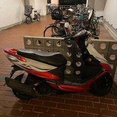 ⭐【即乗り可】SYM Z1 125　2015年式　125㏄　原付二種　自賠責R8年1月／タイヤほぼ新品の画像