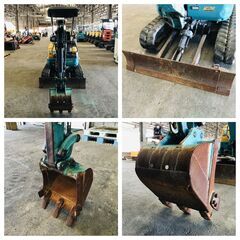 【売切御免！】175 鳥取県発 クボタ 油圧ミニショベル [ U-17 ] 現状販売 広島 岡山 島根 兵庫 あぐり家鳥取中央店の画像